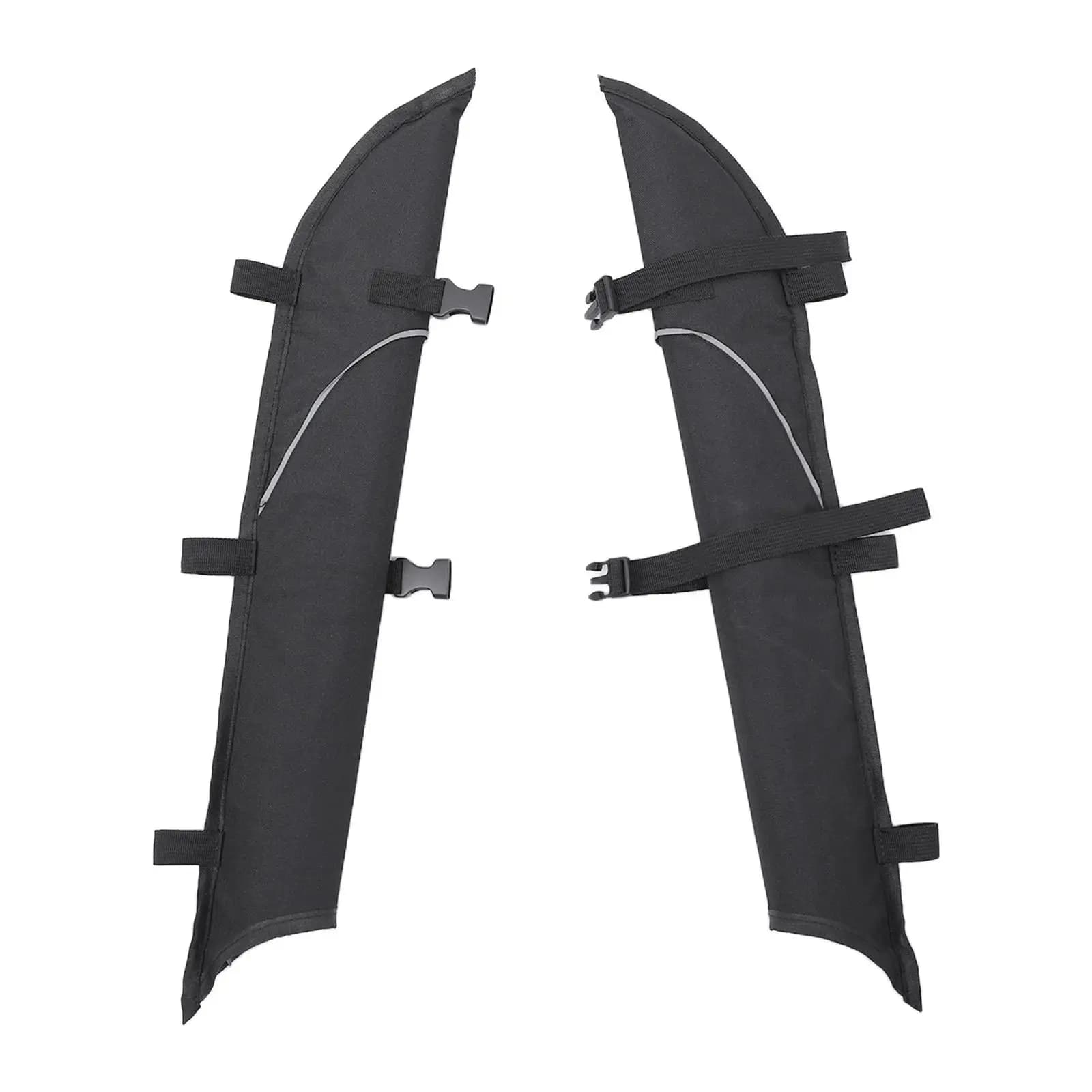 2 Pieces Kayak Paddle Scabbards Outdoor with Reflective Trim for Paddle Board Rowing Accessories