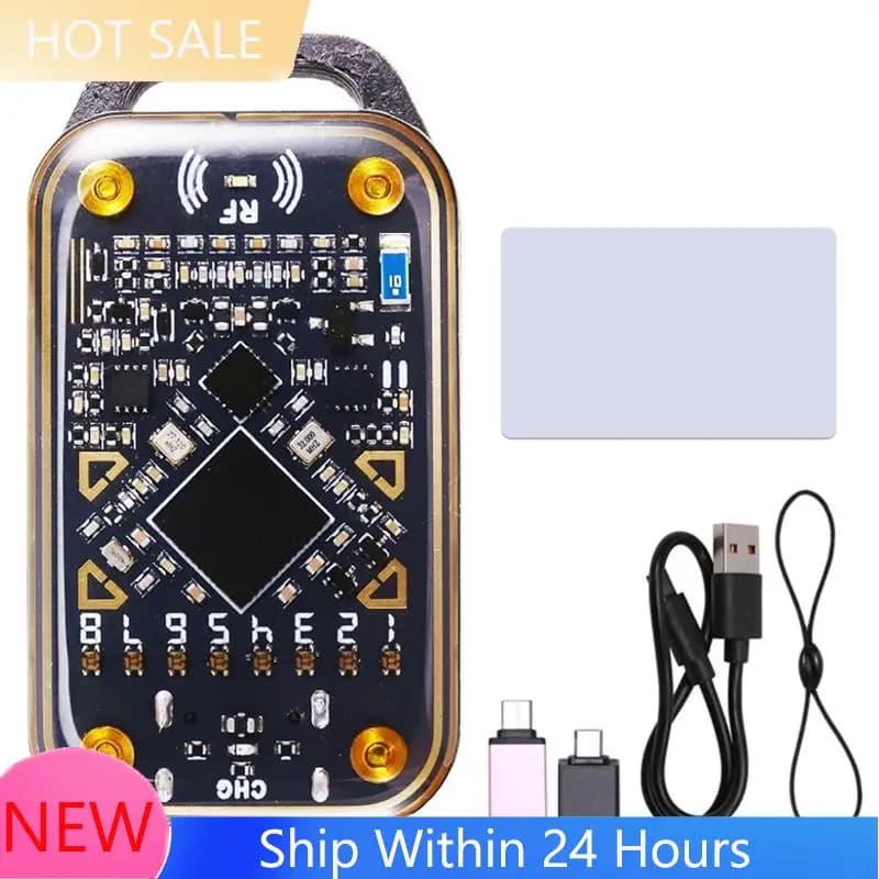 【DISPONIBILE】Lettore di chip RFID intelligente Chameleon Ultra, emulatore di smart card, duplicatore NFC + scheda UID 125Khz 13.56Mhz, decodifica schede ID IC