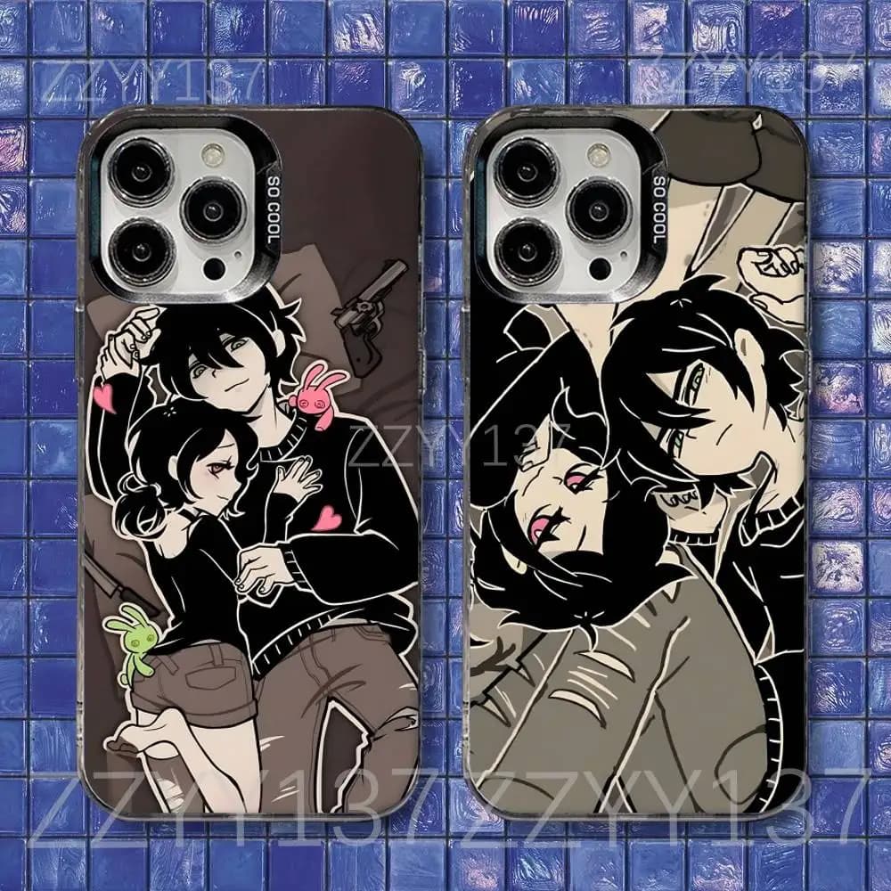 Custodia per telefono The Coffin of Andy e Leyley per iPhone 16,15,14,13,12,11,8,7,Pro,Max,Plus,Mini,XS,SE Cover opaca antiurto