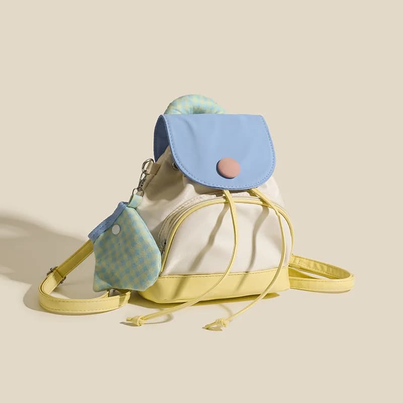 Borsa dal design di nicchia 2024 Nuova borsa a tracolla da donna, borsa a secchiello portatile, zaino da viaggio casual e di fascia alta
