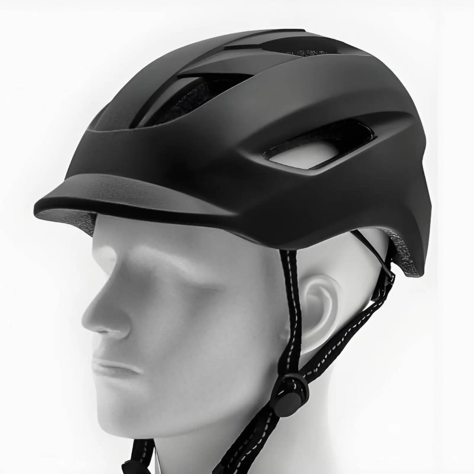Casco da Mountain Bike Traspirante per Adulti, Attrezzatura di Sicurezza Individuale, Imbottitura Leggera e Lavabile per Pendolari
