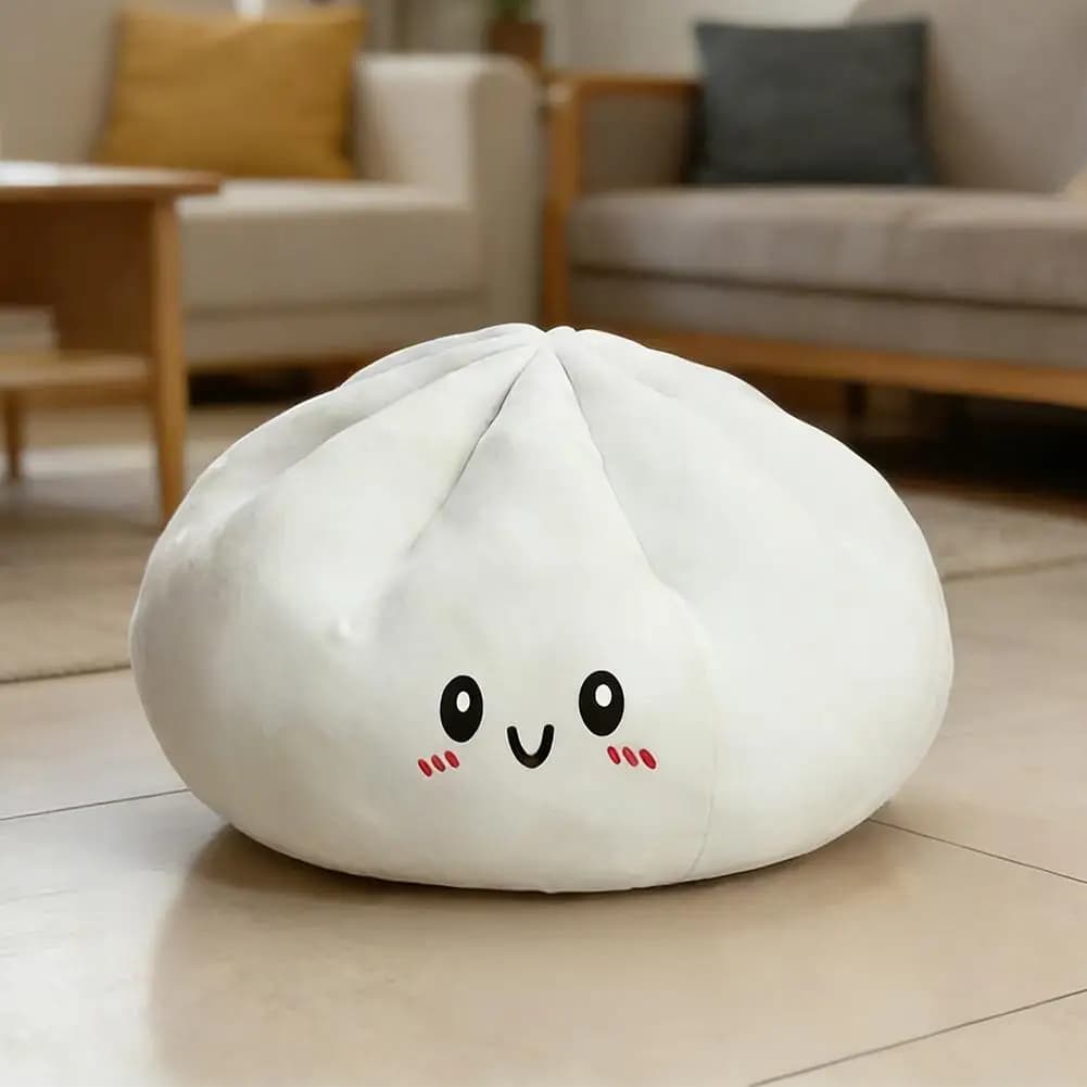 Big Dumpling Stress Relief Squishy Toy Simulation Bun Dough Ball Large Pillow Shape For Adults Kids Daily Leisure Entertainment