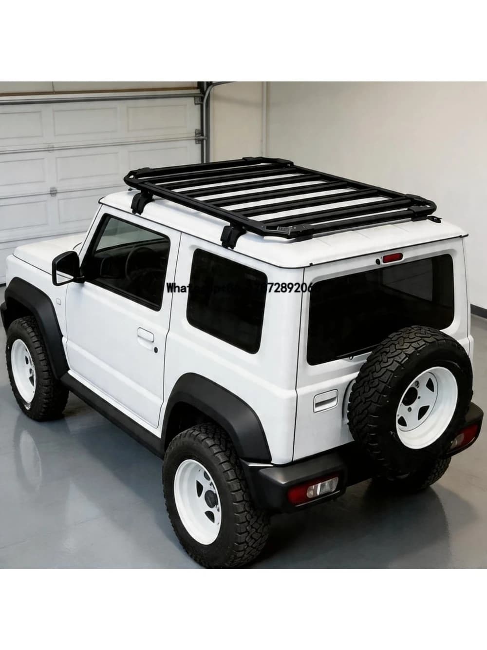 Aluminum Roof Rack Platform for Jimny 3-Door JB74 2019-2026 Mecha Style Off-road Luggage Carrier Modification