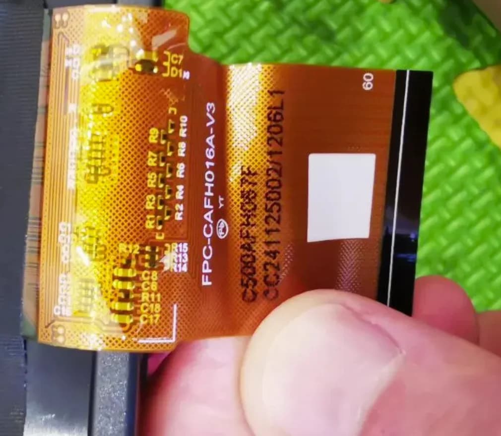 Nuovo Schermo LCD FPC-CAFH016A-V3 C500AFH057F Pannello Display LCD HD Proiettore AUN U002 Parti di riparazione LCD Parti di riparazione LED