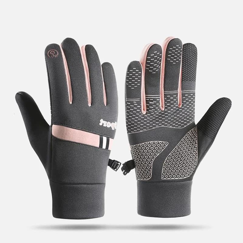 Guanti invernali impermeabili da donna Touchscreen antivento Sport Pesca Guida Moto Sci Guanti da ciclismo caldi antiscivolo