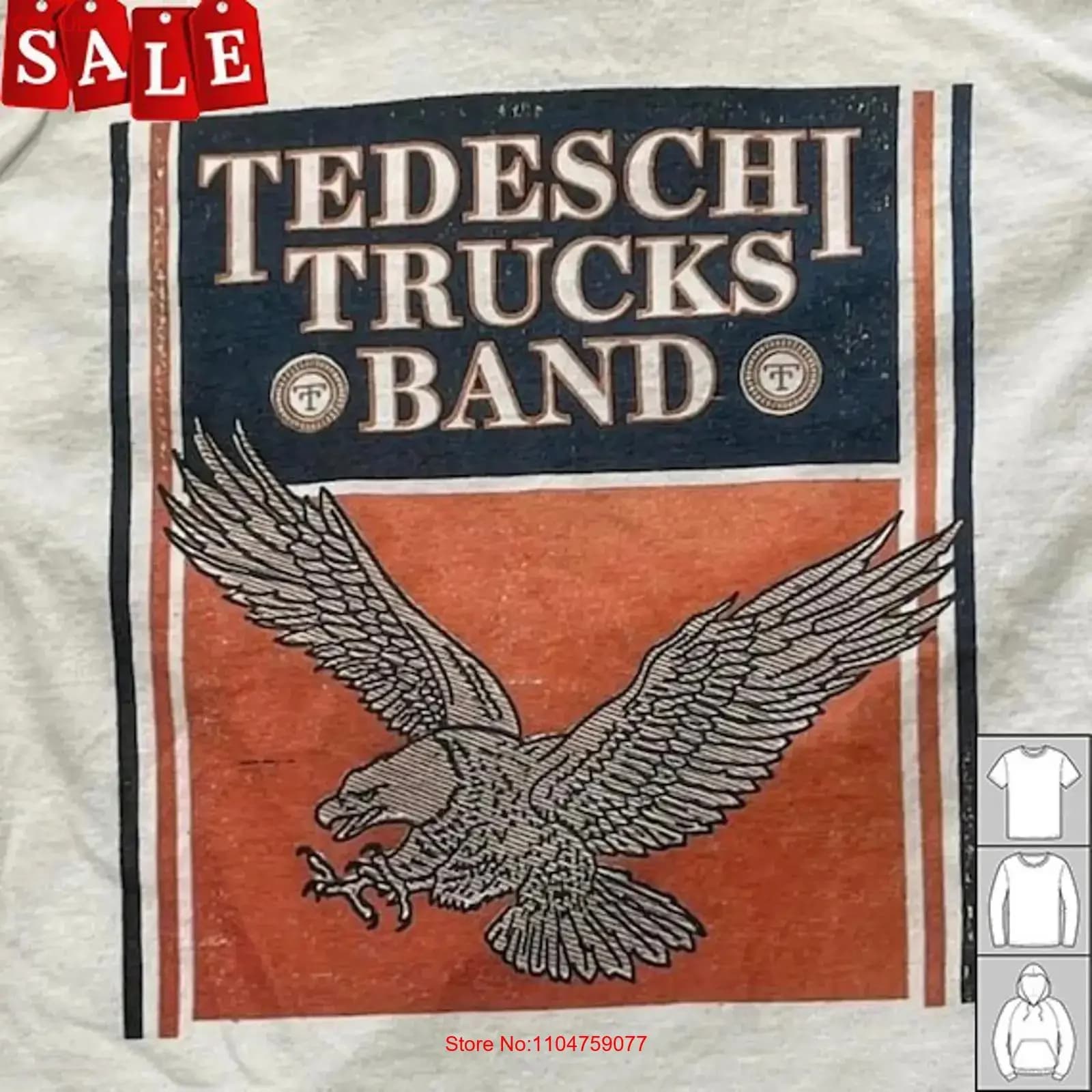 Nuova Maglietta Popolare Tedeschi Trucks Band Per Fan S-5XL JJ509 Vintage Lavata Casual Streetwear Abbigliamento Designer Elasticizzato