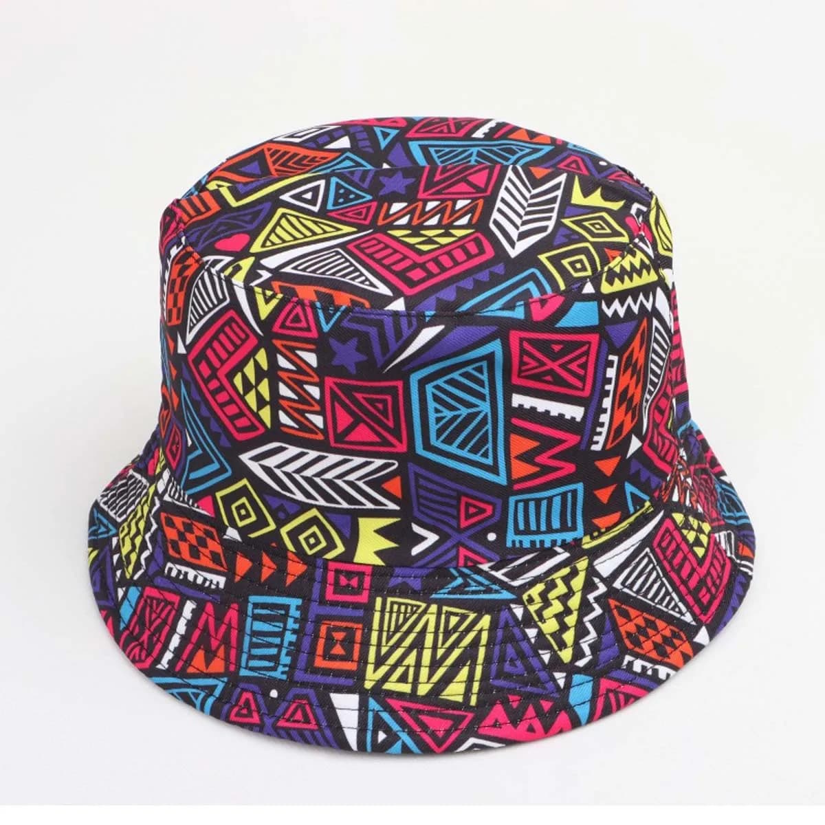 1PC Various Styles Bucket Hat Cartoon Printing Fisherman Hats Location Design Panama Cap Caps For Adult Outdoor Sunshade Hot