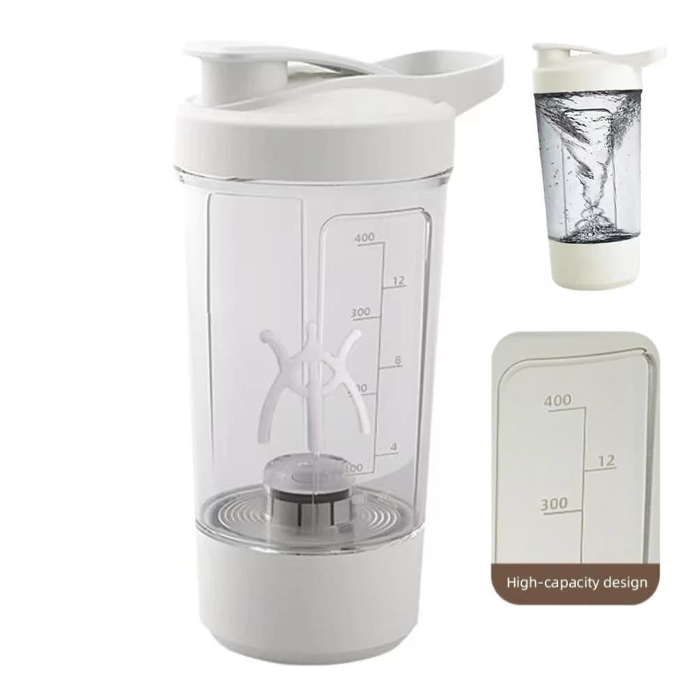 Electric Tazza Auto-Mescolante, Shaker for Protective Blends, Bottle Shaker Rechargeable USB with Scale, Water Cup 15 Once, Without BPA