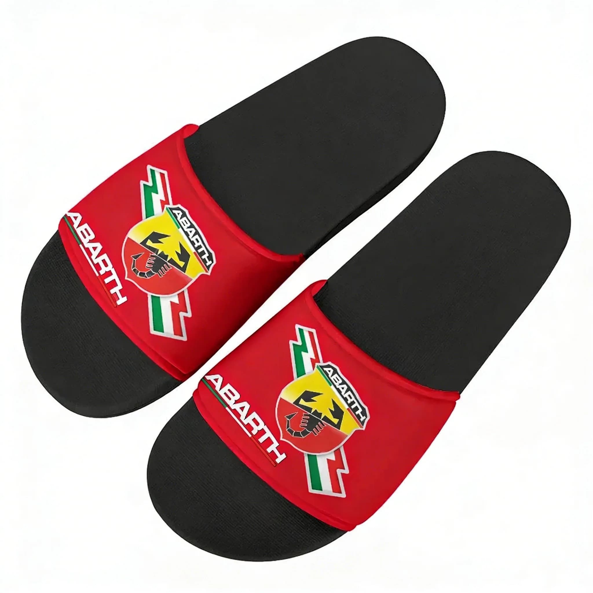 Sandali A-Abarths, Ciabatte da Casa, Scarpe da Acqua per Uomo, Donna e Adolescenti, Sandali per Bagno, Spiaggia e Piscina, Ciabatte Estive Personalizzate