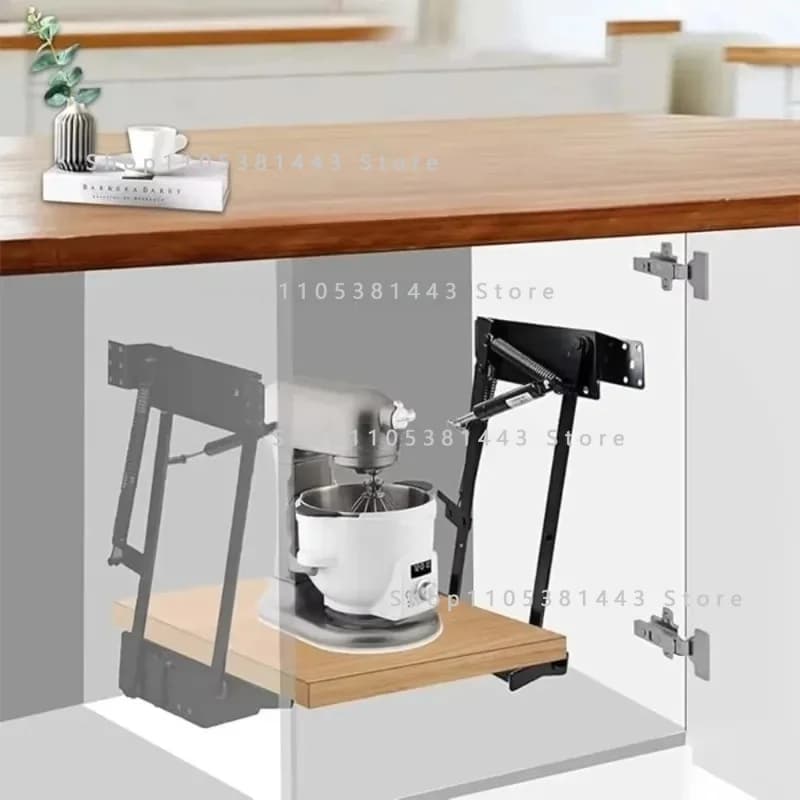 Apartment System Kitchen Cabinet Concealed Mixer Lift Up Shelf Mechanism Hydraulic Lifting Spring Pull Hinge