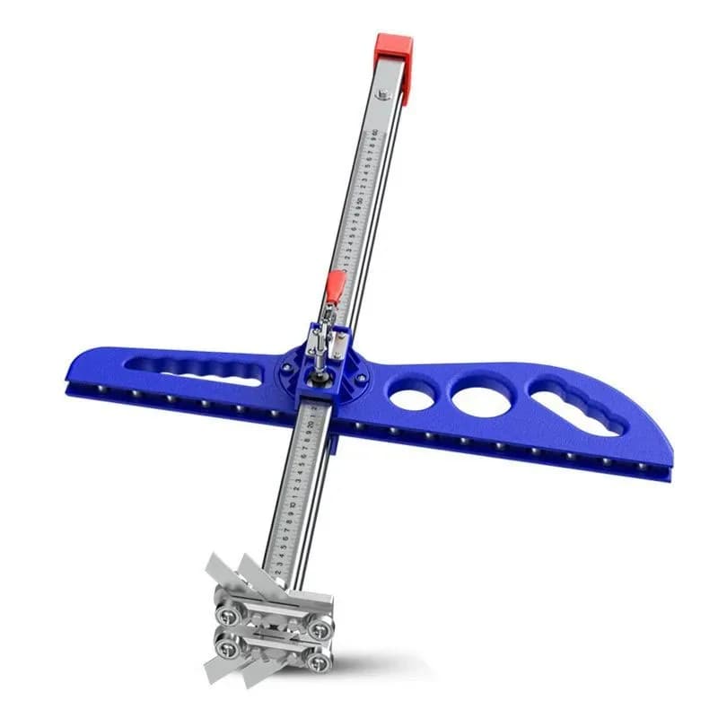 Coltello da taglio per cartongesso Coltello da taglio portatile pieghevole posizionabile Utensili manuali professionali per falegname Strumento ad alta precisione