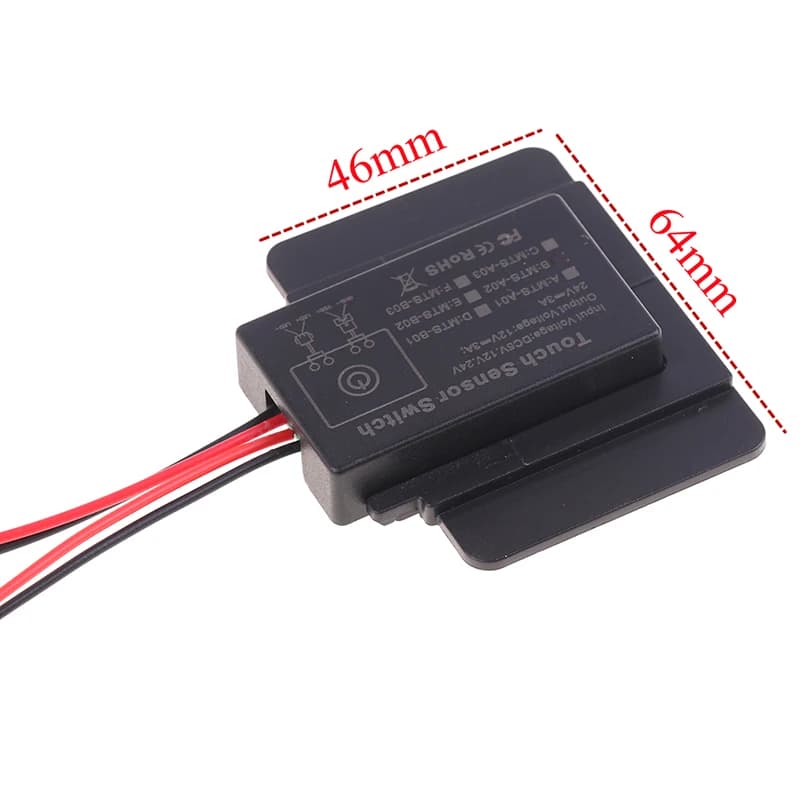 ST 1pc new 10W Bathroom LED Dimmer 12-24V Touch Sensor Touch Inductive Switch 5A Touch Dimmer For Mirror Light