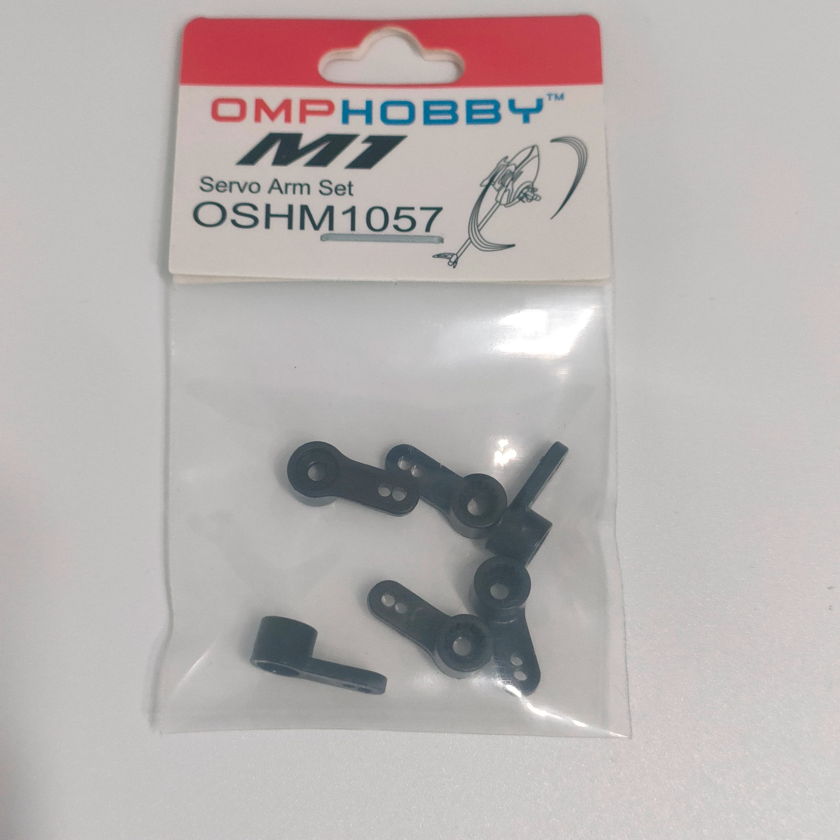 6PCS Set servo braccio OSHM 1057 per OMPHOBBY M1 EVO RC Doppio Brushless Direct Drive 3D Accessorio per elicottero fantasia