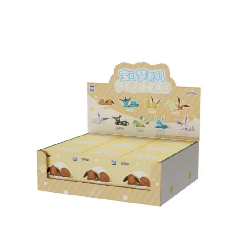 Pokemon Eevee Sleeping Position Series Blind Box Anime Action Figure Doll Model Gifts Collect Ornaments