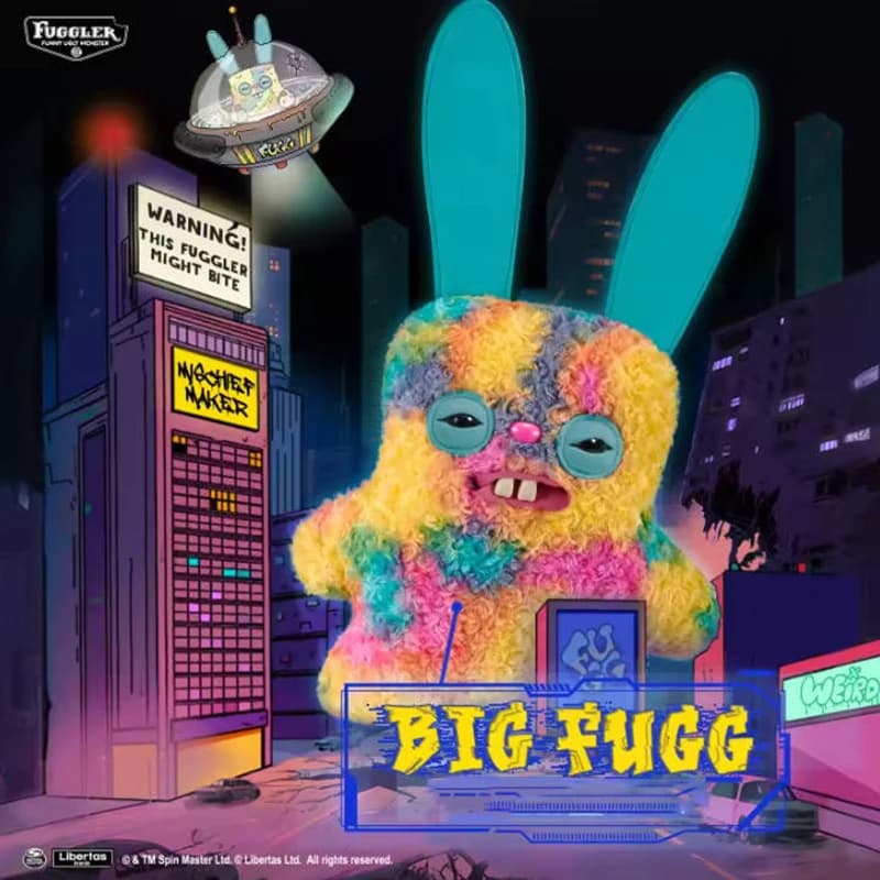 Originale Fuggler Divertenti Denti Brutti Mostri Giocattoli di Peluche Kawaii Bigg Peluche Cuscini Carino Fugglers Pleuche Regali di Bambole di Halloween