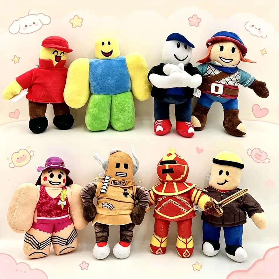 Peluche da 20 cm, tre colori, personaggio di un anime famoso, peluche da collezione, animali di peluche, bambole, giocattoli per fan, regali per bambini