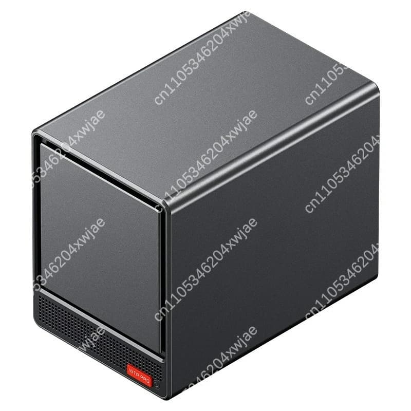 WTR PRO R7 5825U Server NAS a 6 Bay, Server Multimediale Domestico ad Alte Prestazioni per Backup Dati e Plex