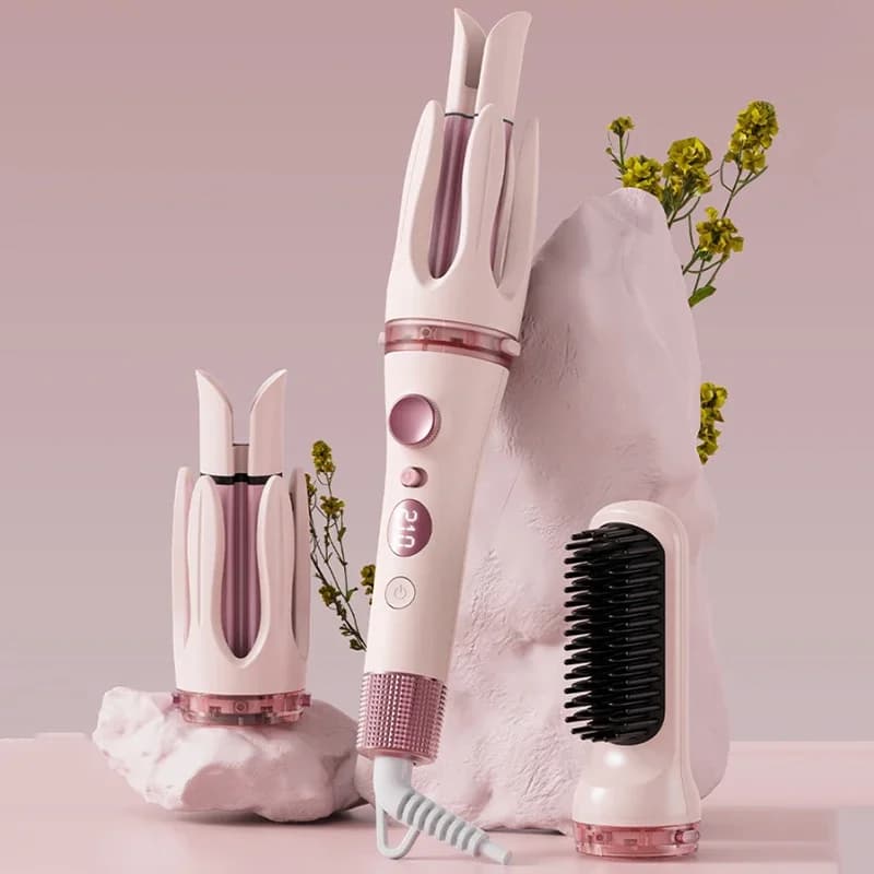 Automatic curling iron with negative ions for curly hair / straight iron portable hair curler for home use Accessories for salons