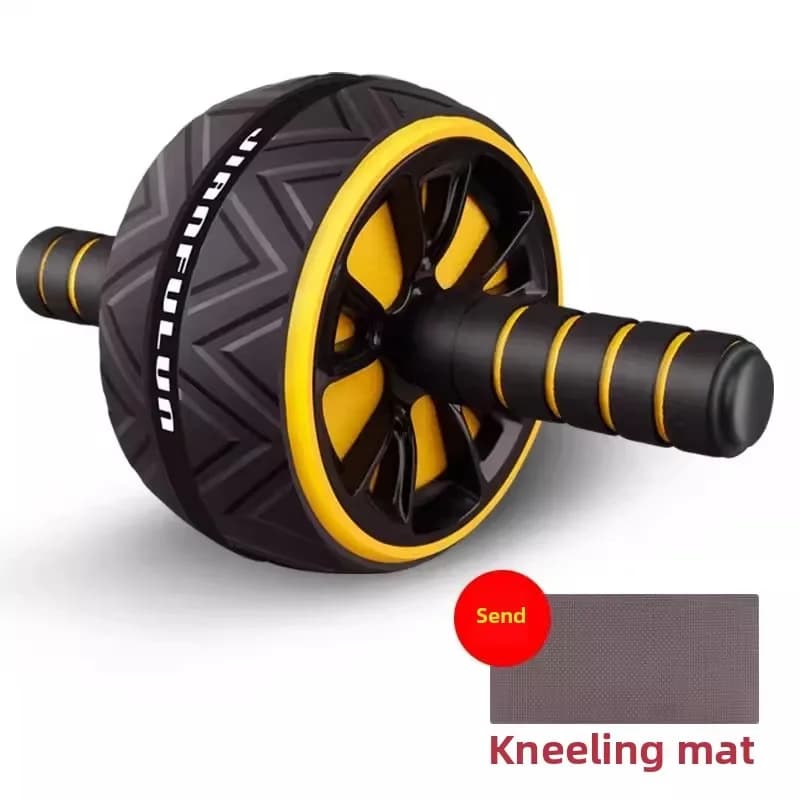 YTYIN Steel Home Gym For Roller Wheels Ab Set of Fitness Exercise Equipment