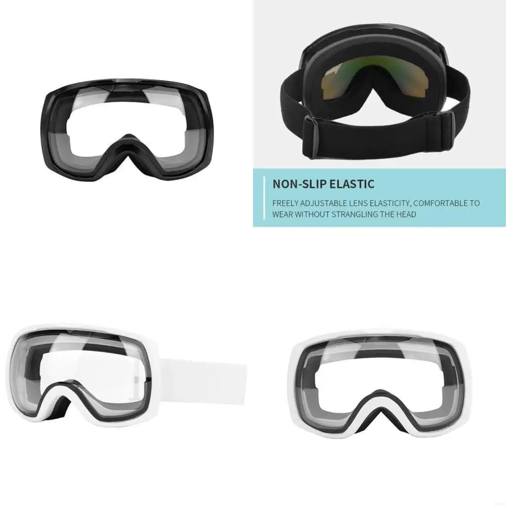 Occhiali da neve unisex Occhiali da sci per sport all aperta antivento per donna Uomo Occhiali da ciclismo per