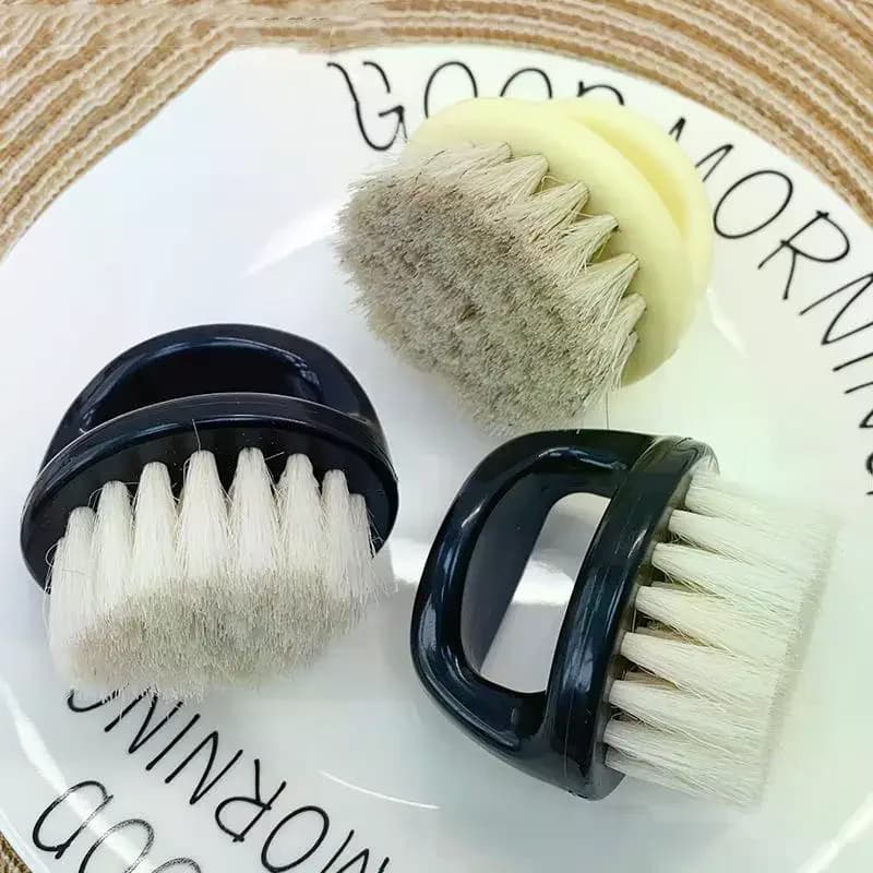 Nail Dusting Brush With Ergonomic Handle Available In 2 Colors Anti-Static Easy To Carry Nail Cleaning Tools