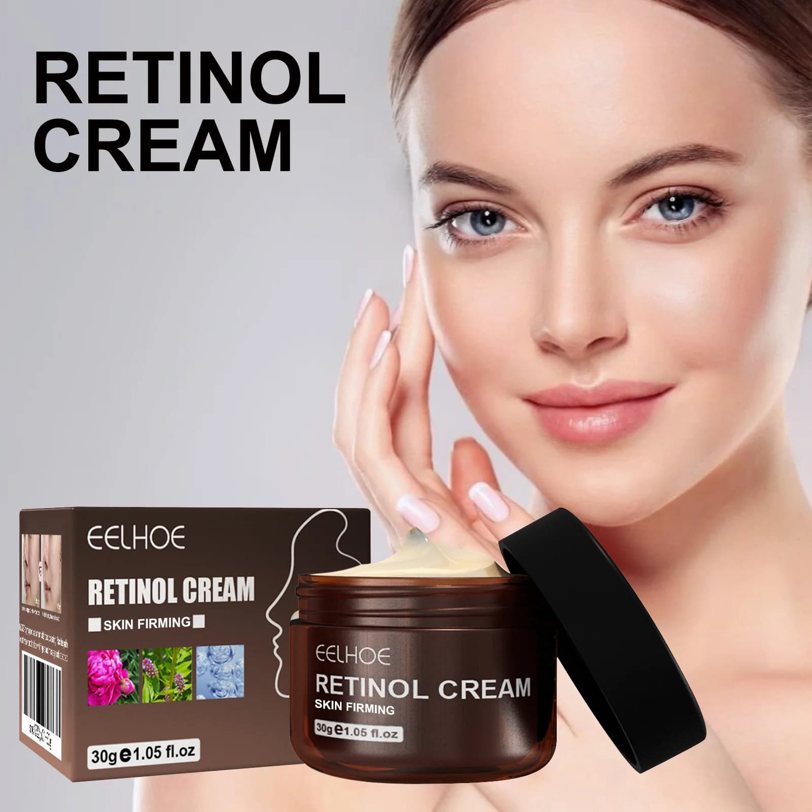 Face Cream Anti-aging Retinol: Lifting, Anti-wrinkles, Illuminating, Whitening, Hydrating, Cutanea Barrier Repair, Radiant