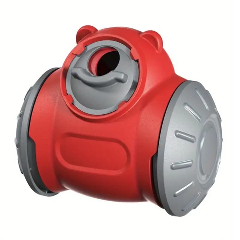 ABNL Pet Food Dispenser For Dog Cats Interactive Game IQ Training Feeder Pet Supplies Red