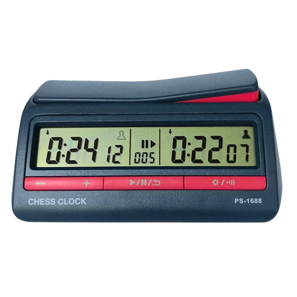 Orologio da scacchi professionale, timer digitale, conto alla rovescia, allarme, gioco da tavolo, contaore da competizione, cronometro