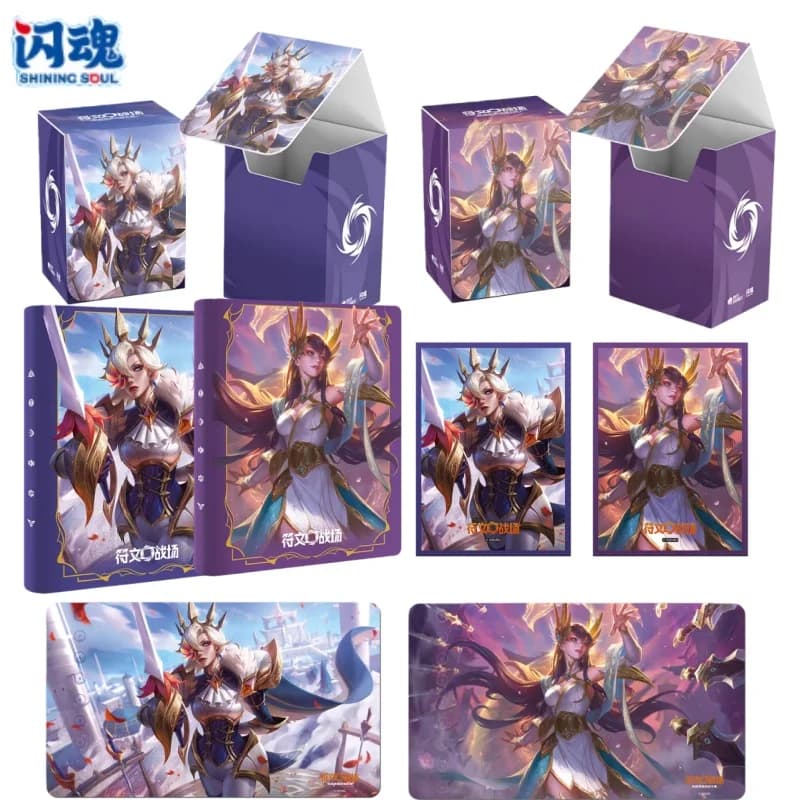 Shining Soul Rune autentiche Battlefield League of Legends Battle Card Carta periferica Libro Scatola di carte Accessori per giochi da tavolo