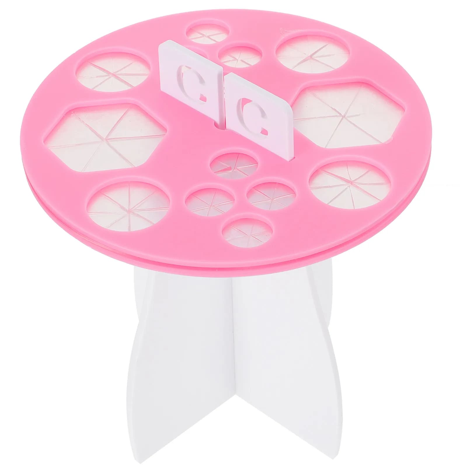 1Pcs Exquisite Makeup Brush Drying Rack Fashionable Lightweight Brush Stand for Professional Salon Personal Use Easy