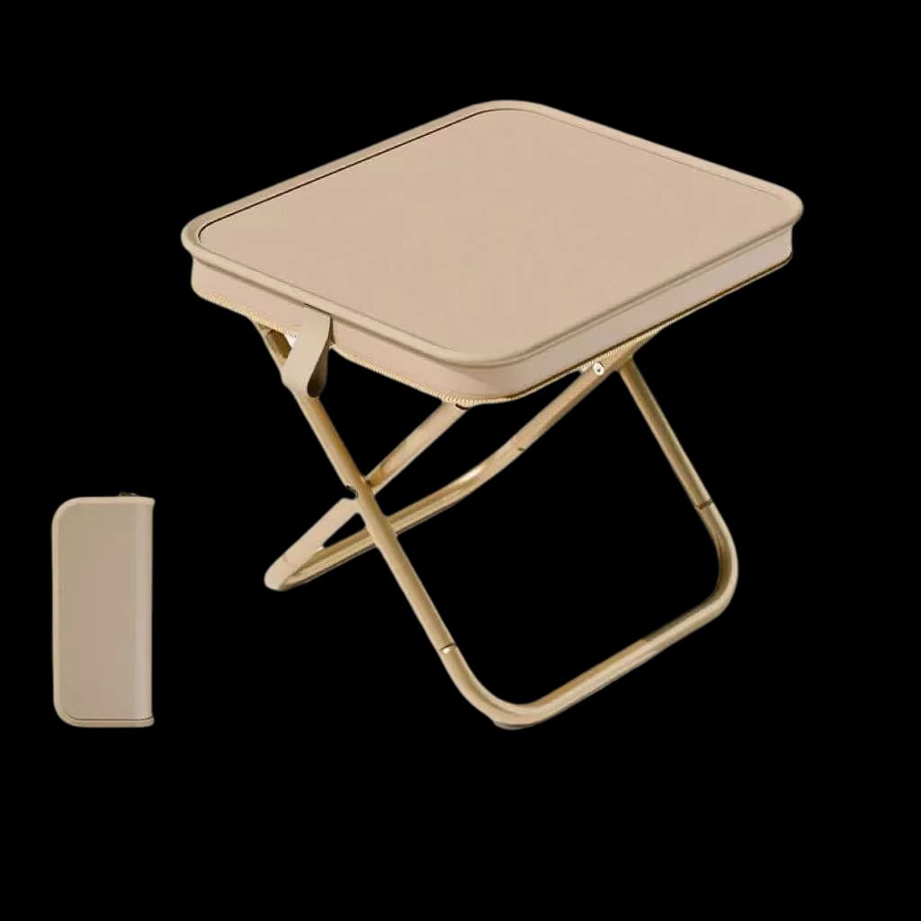 Outdoor Folding Hood, Small Pocket Stool, Portable Fishing Stool, Camping, Travel, Leisure Bag