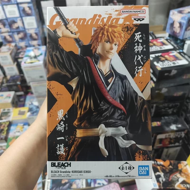 Nuovissimo autentico e non aperto Bandai Banpresto Bleach Grandista Kurosaki Ichigo Anime Action Figures Decorazione modello 32 cm
