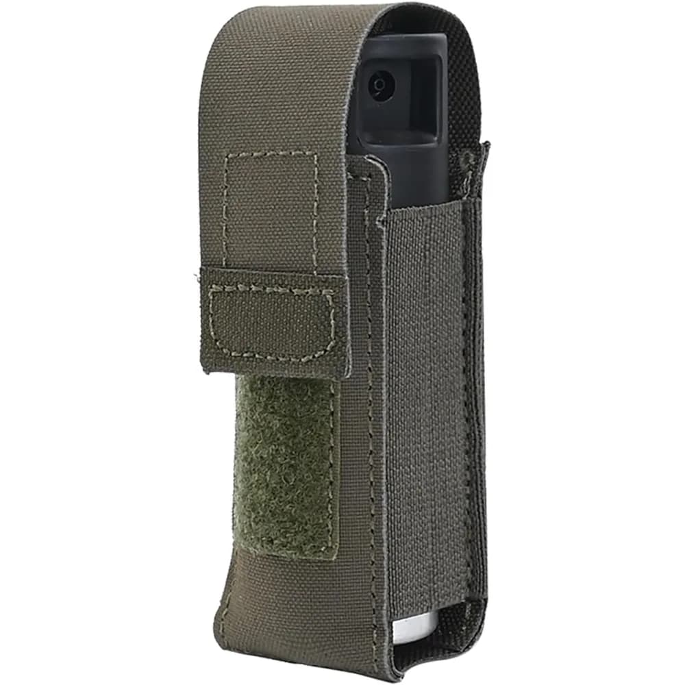 Tattico Molle OC Pepper Spray Pouch Utility Pouch Elastico 9mm Magazine Torcia Titolare Gilet da caccia Cintura da battaglia Accessori