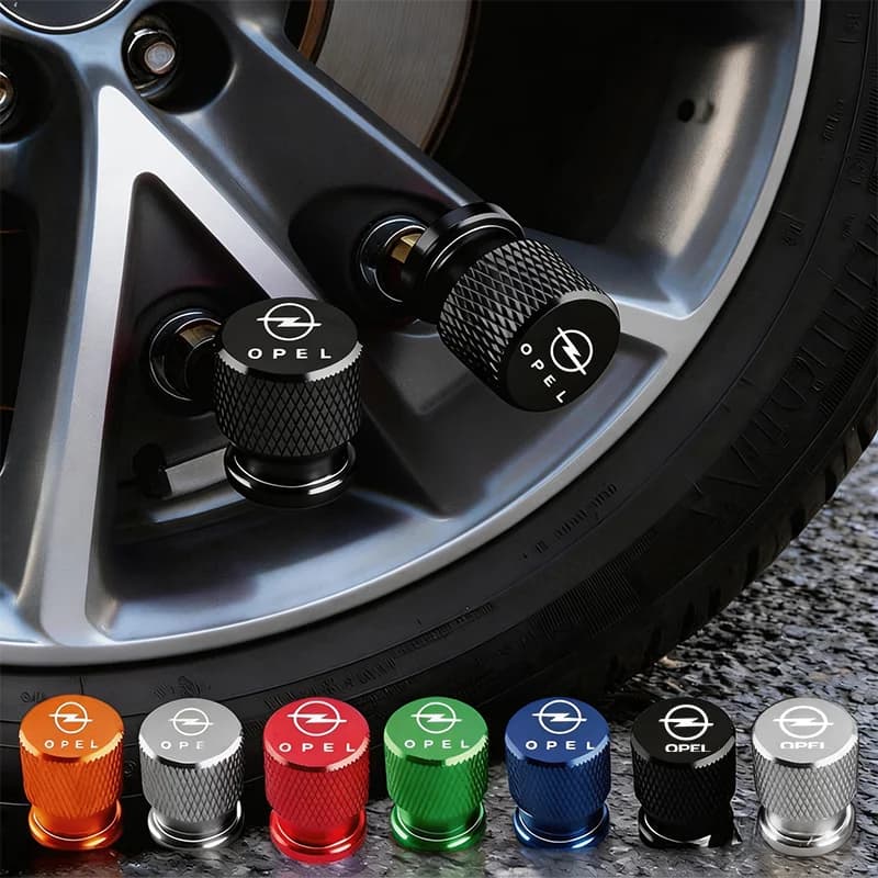 4 Pieces Valve Pneumatic Car Covers Air Stereo Accessories for Opel Astra J Insignia Astra G Corsa Zafira B Mokka Vivaro Meriva