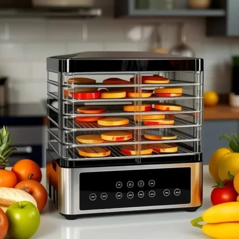 Disidratatore alimentare per essiccatore per alimenti in acciaio inossidabile per uso domestico per frutta secca