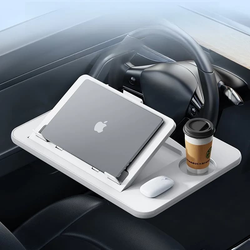Iem per 1 pz volante per auto scrivania portatile supporto portatile supporto pieghevole regolabile vassoio per computer tavolo per lavoro mangiare leggere