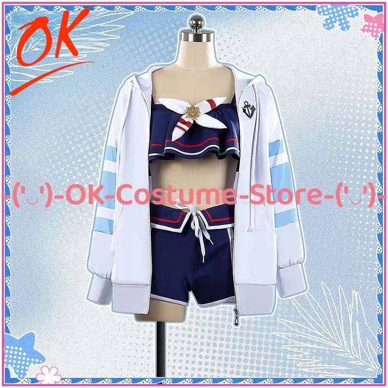 [Customized cut] Uma Musume Pretty Derby Cheval Grand swimsuit, summer beach costume, Halloween party uniform