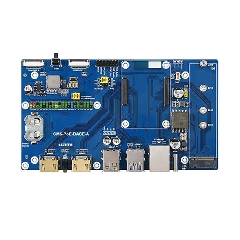 New! For Raspberry Pi Compute Module 5 Poe BASE A RJ45 For CM5 Lite/EMMC, For All CM5 Variants