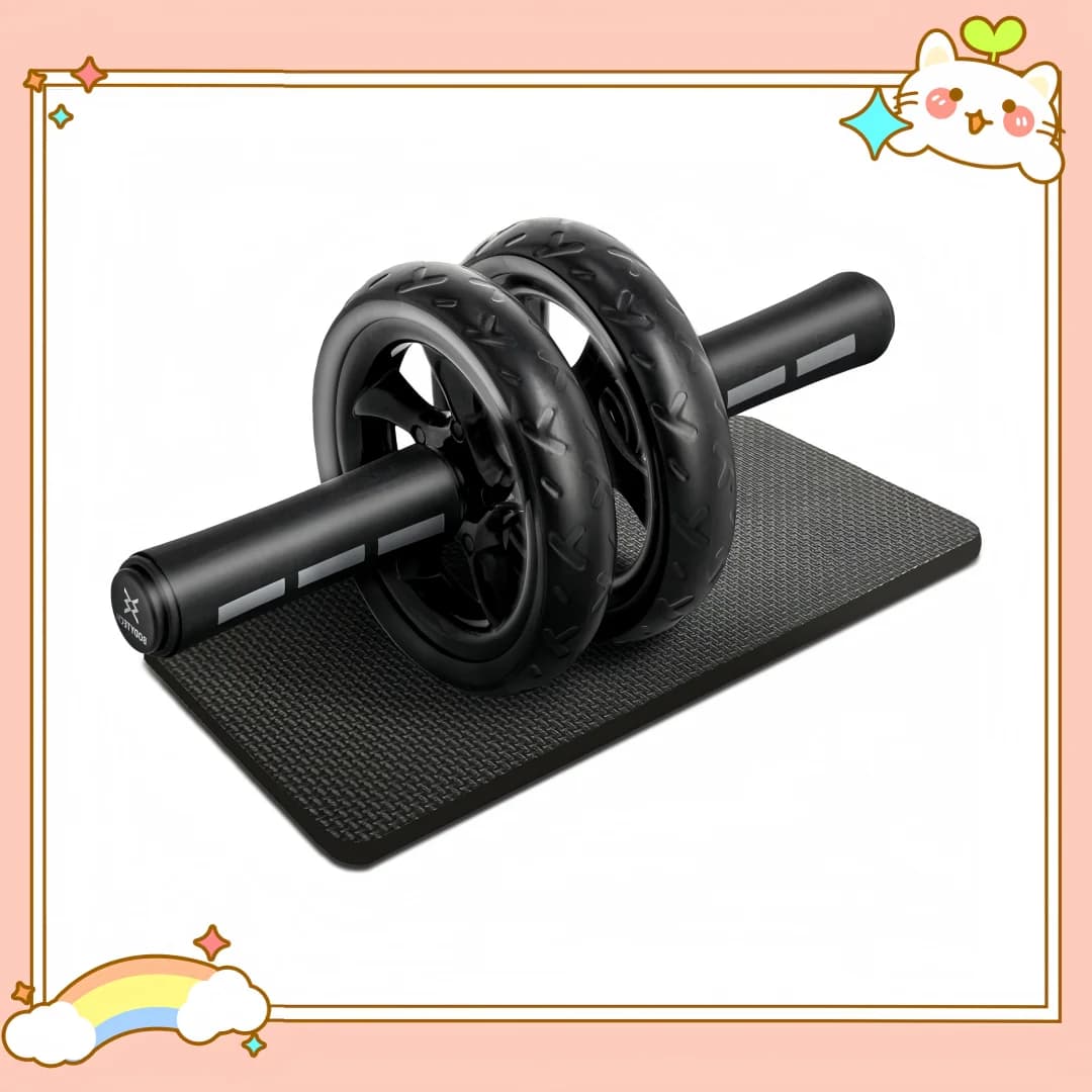 Portable Ab Roller Wheel - Effective Home Abdominal Gym Equipment