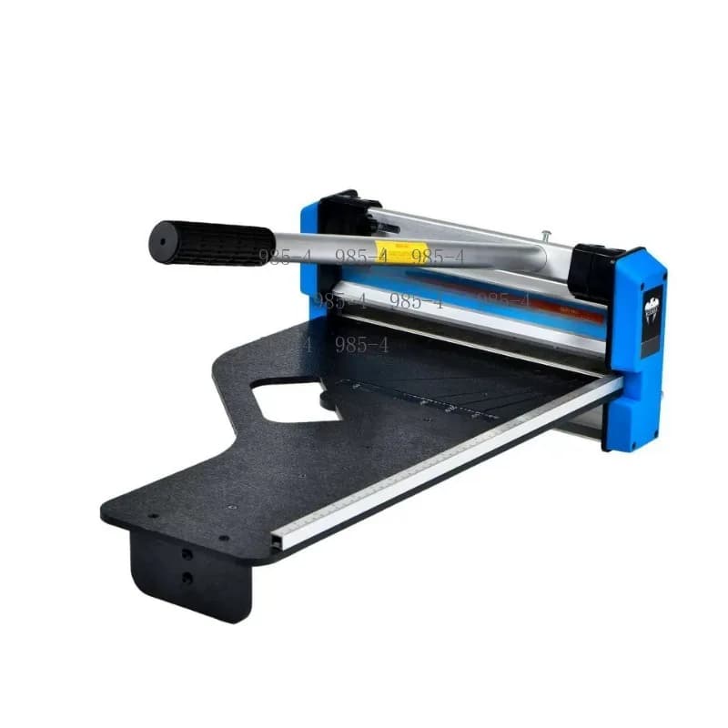 Side Cutting Machine PVC LVT Tile Vinyl Plank Wood Plastic Floor Cutter