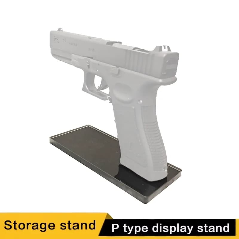 Supporto decorativo per pistola tipo P, compatibile con le pistole più diffusamente utilizzate, supporto di sicurezza per pistola, decorativo e utilizzabile come accessorio