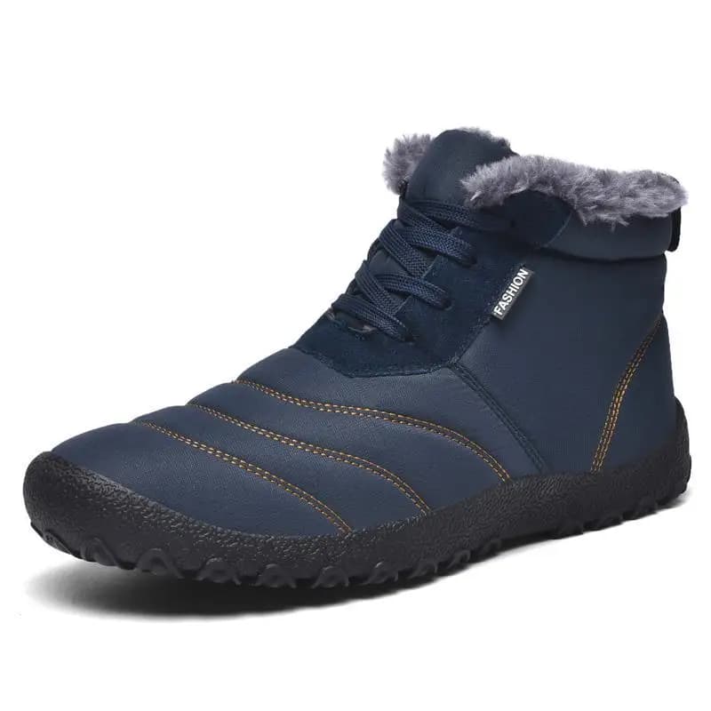 Stivali alti da uomo con plateau Scarpe casual Antiscivolo Comodi stivali da trekking per uomo Scarpe da lavoro all'aperto Stivali da uomo alla caviglia con lacci
