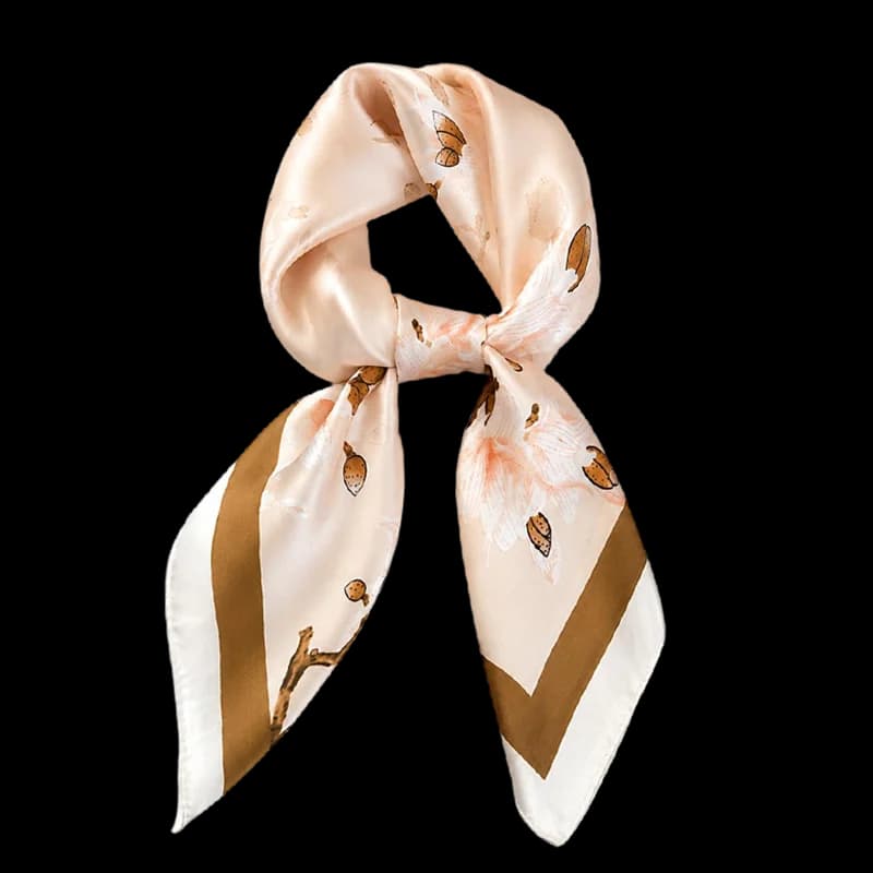 SDEOER Women's Scarves New Sweet Printed Small Square Scarves Versatile Shawls Sunscreen Scarves And Neck Scarfs