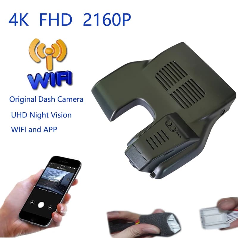 4K Plug And Play Car recorder Wifi DVR Dash Cam for Morris Garages MG ZS 2020 2021 2022 ONE Dash Camera