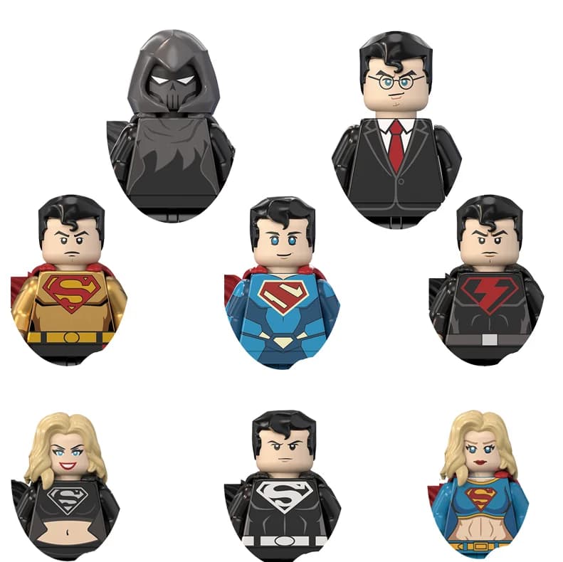 TV6228 New Mini Assembly Action Figure Assembly Toy Children's Puzzle building blocks Gift birthday gift model assemble Toys
