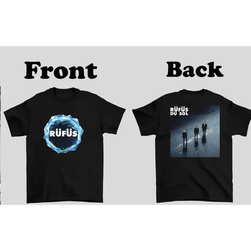 Rufus Du Sol Atlas Light Dark Deluxe Edition Cotton T Shirt Bl2 555