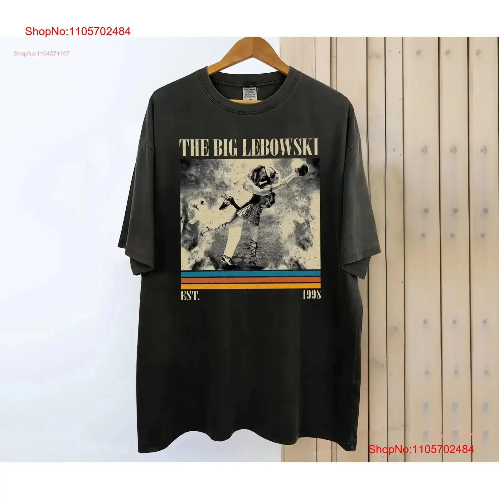 The Big Lebowski Movie T Shirt Vintage Retro Classic s for him vintage Washed graphic streetwear Soft Unisex Breathable