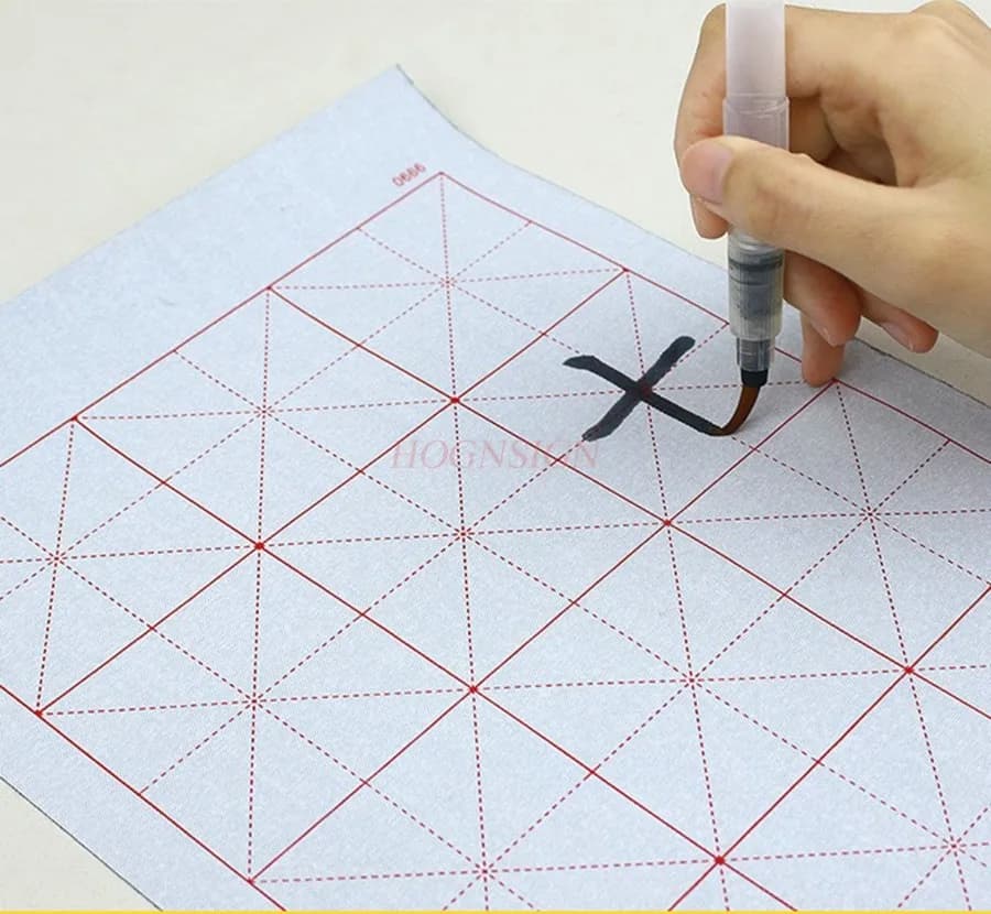 1set Brush calligraphy, water writing cloth set, dedicated for practicing calligraphy, beginner copying