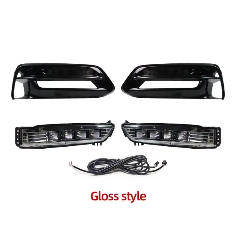 1 Set For 2018 2019 2020 Car Front Bumper LED DRL Daytime Running Light Head Light Driving Lamp Car Styling Honda Accord