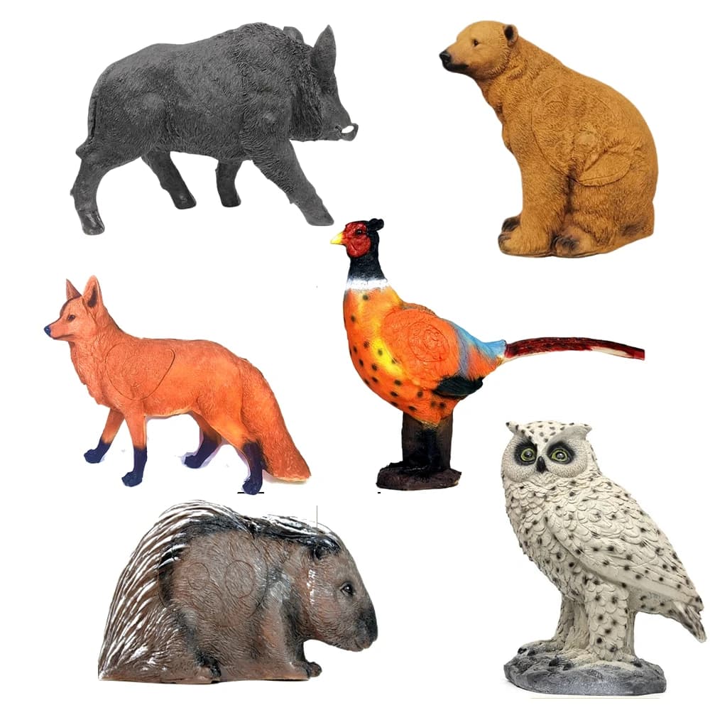 Archery Hunting 3D Animals Target Bow Arrow Bear Fox Targets Outdoor Traditional Longbow Shooting Waterproof